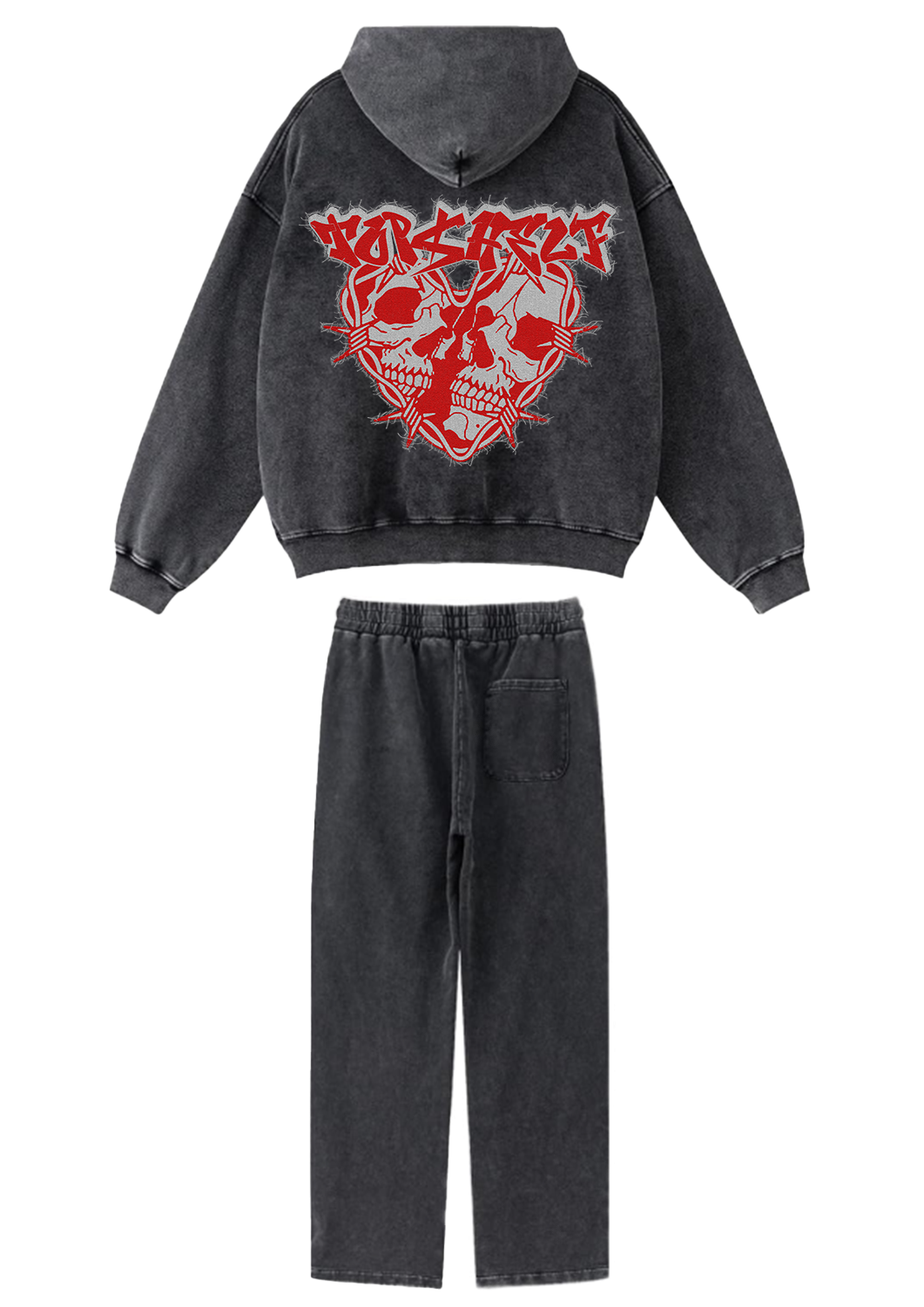 Acid Wash Stacked Set